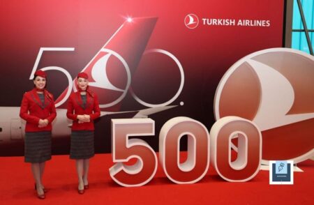 Turkish Airlines célèbre son 500e avion avec une livrée hommage Turkish Airlines célèbre son 500e avion avec une livrée spéciale rendant hommage à ses 100 000 employés