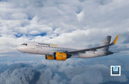 Airbus A320 neo EC-NDB Vueling en vol