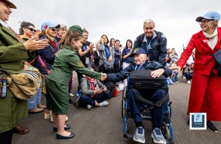 Delta Air Lines : un vol historique pour les vétérans en Normandie Delta Air Lines revient en Normandie avec des vétérans pour la 5ème fois à l'occasion des célébrations du Débarquement
