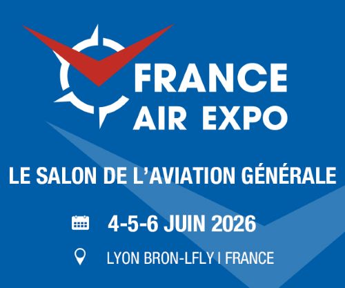 Salon France Air Expo : 4-6 juin 2026 - Lyon-Bron