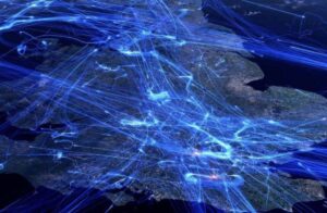 Air traffic control visualisation london NATS