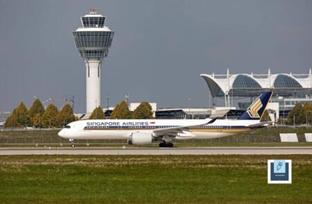 Airbus A350-900 von Singapore Airlines