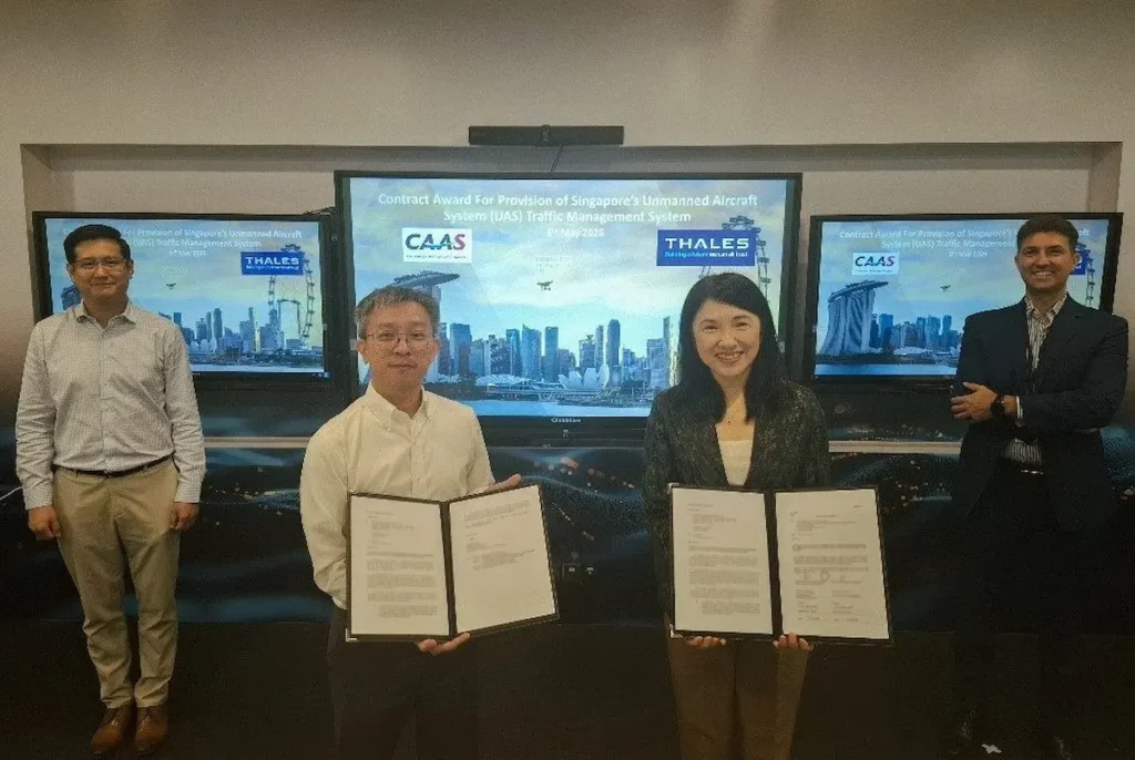 thales drone platform singapour Thales to build Singapore’s drone traffic management platform