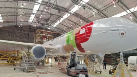 La nouvelle technologie a déjà été appliquée sur deux appareils de TAP Air Portugal.