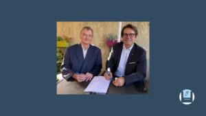 Eric Vincent, directeur exécutif d’ASL Airlines France Hugues Marchessaux, Président du directoire d’Air Austral