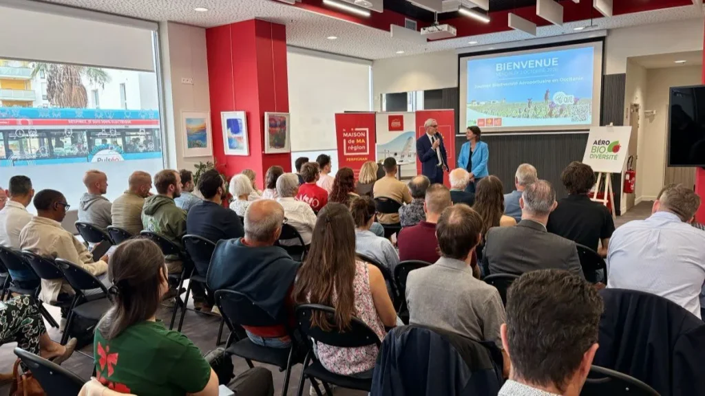 Rencontres biodiversité aéroportuaire en Occitanie ⒸSPL Aéroportuaire Régionale