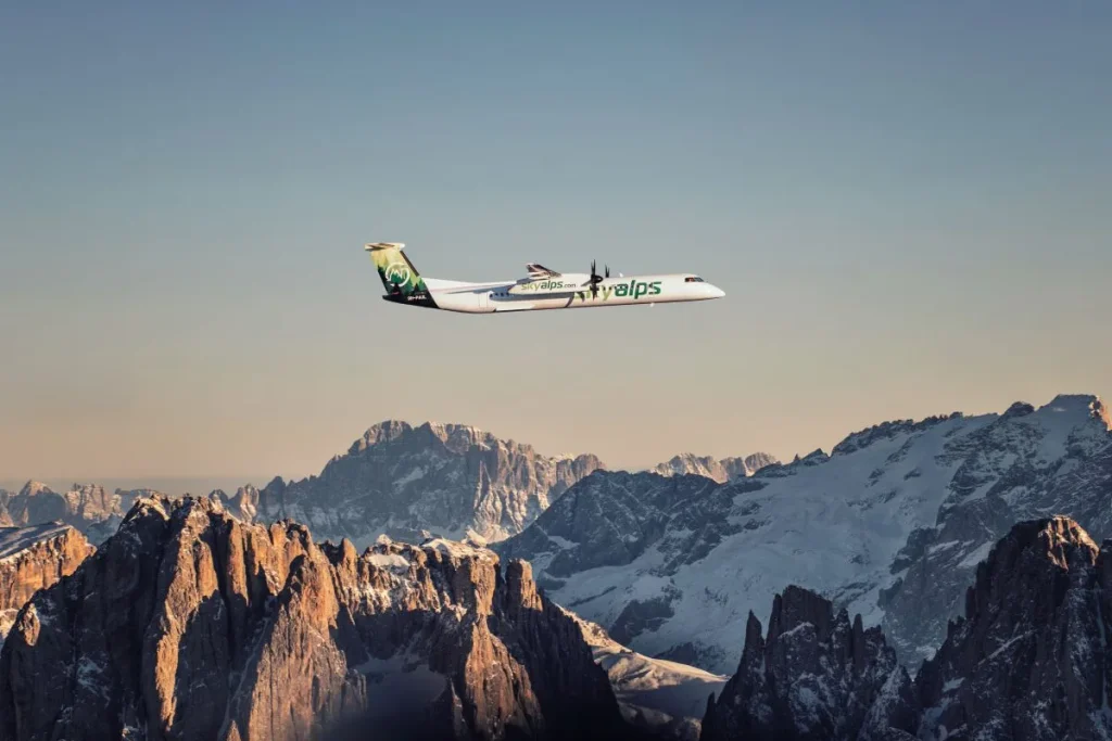 survoler dolomites alpes avion skyalps SkyAlps : Paris–Dolomites en direct dès décembre 2026